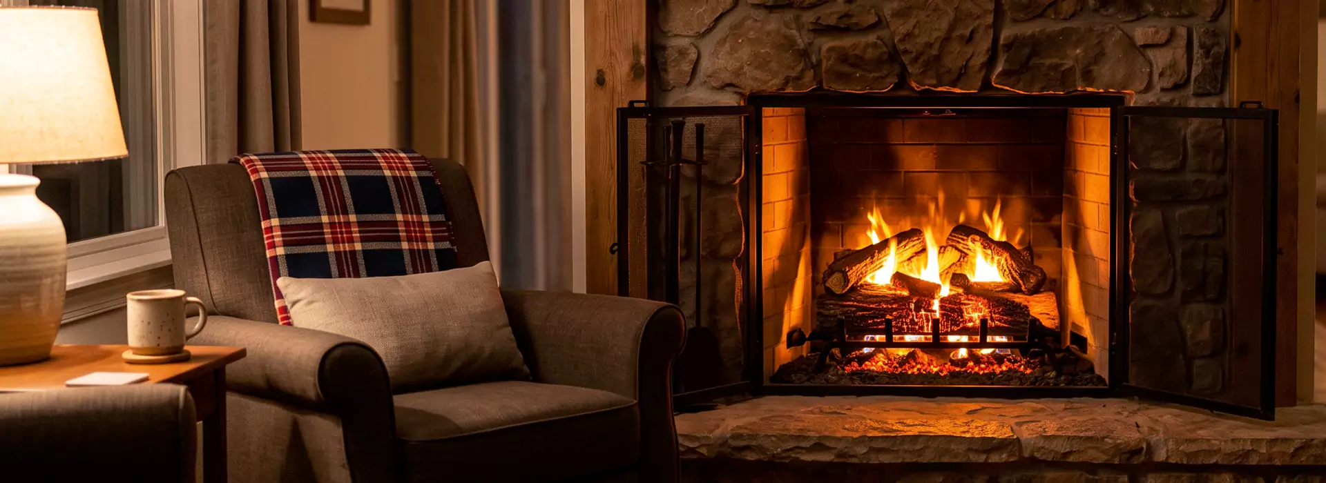 Electric Fireplace Logs in Kyle, TX