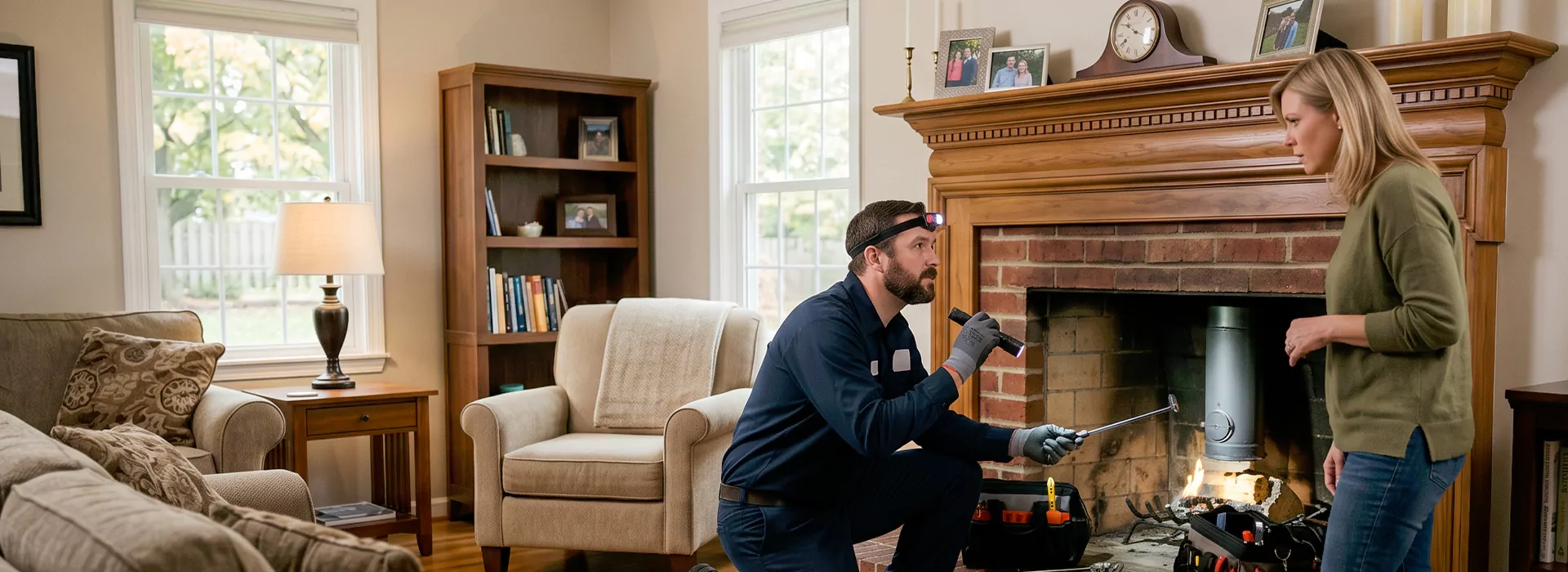 Fireplace Safety Inspection Kyle, TX