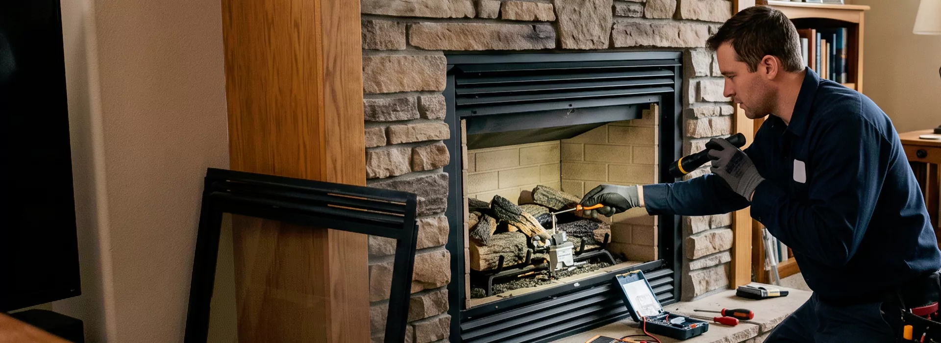 Gas Fireplace Repair Kyle, TX