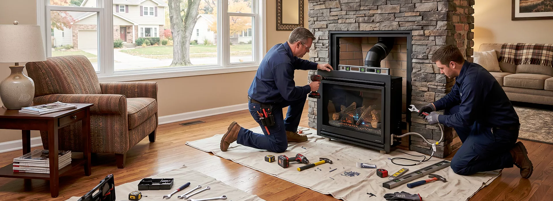 New Fireplace Installation in Kyle