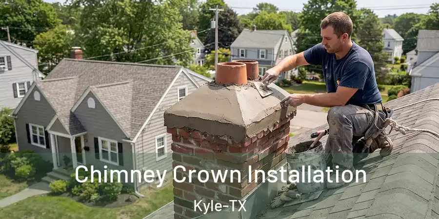 Chimney Crown Installation Kyle-TX
