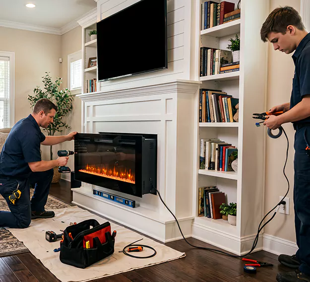 Certified Electric Fireplace Installation Company: Your Local Electric Fireplace Contractors in Kyle, TX!