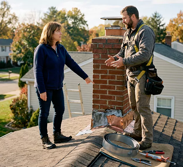 What Makes Our Chimney Flashing Services Different in Kyle, TX?