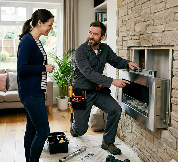 Why Kyle Homeowners Choose Our Ethanol Fireplace Installation Team?