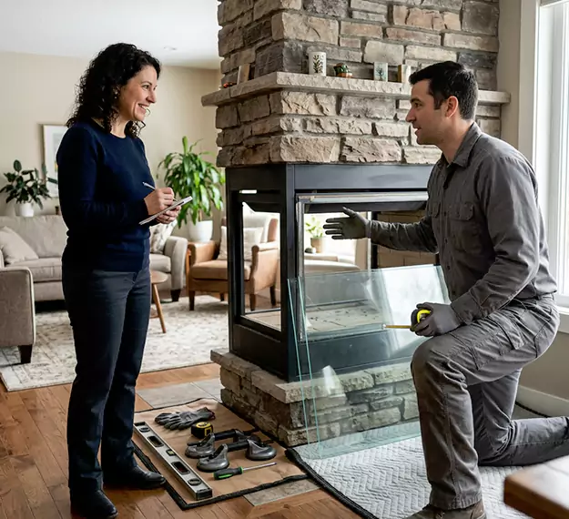 Certified Fireplace Glass Installation Company: Your Local Fireplace Glass Door Installer in Kyle, TX