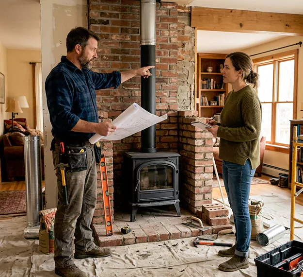 Why Kyle Homeowners Choose Our Wood Fireplace Installation Team?