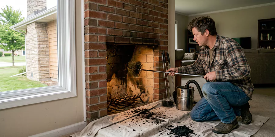 Annual Chimney Creosote Maintenance Kyle