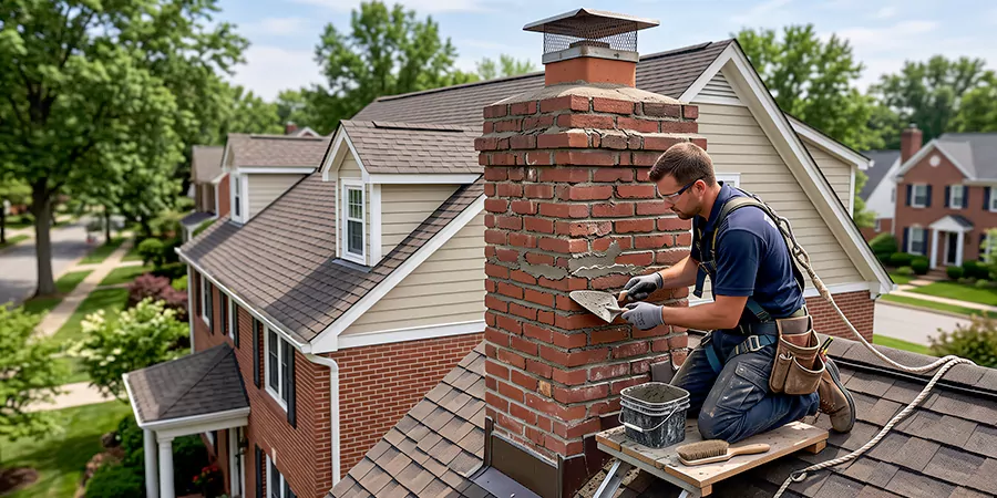 Stone Chimney Repair Kyle