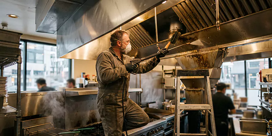 Commercial Restaurant and Kitchen Chimney Cleaning Kyle