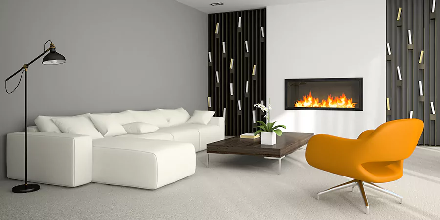 Custom Electric Fireplace Design Kyle