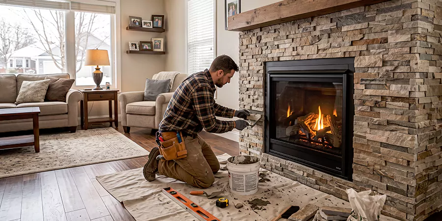 Chimney and Fireplace Restoration Kyle