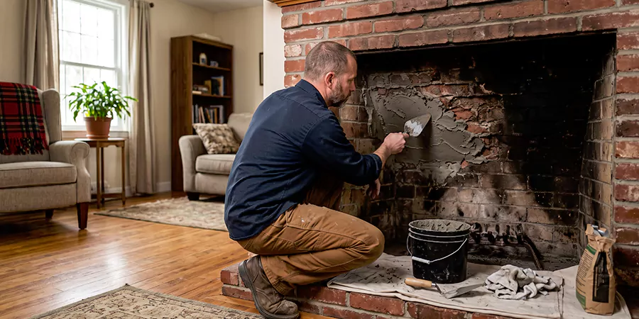 Modern Fireplace Refacing Kyle